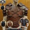 Evropsko-americký retro kostým Vikinga Gladiátora: Středověký Válečník Cosplay Kožené Brnění