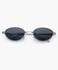 Likkeullou Rc Stainless Steel Epoca F Folder Sunglasses Black