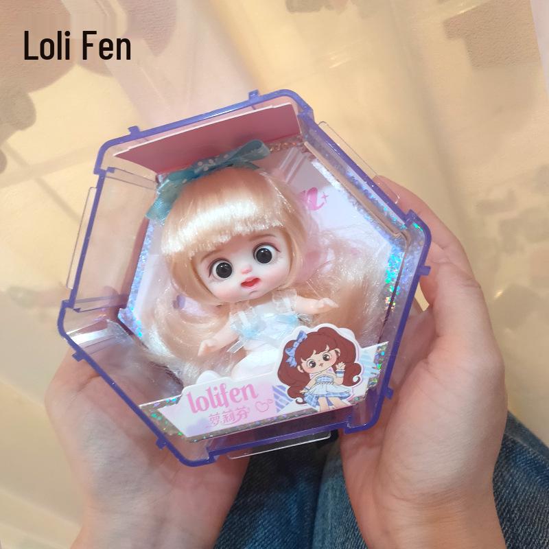 

Набор рождественской куклы с несколькими шарнирами 17 см - Изысканная игрушка-наряд принцессы