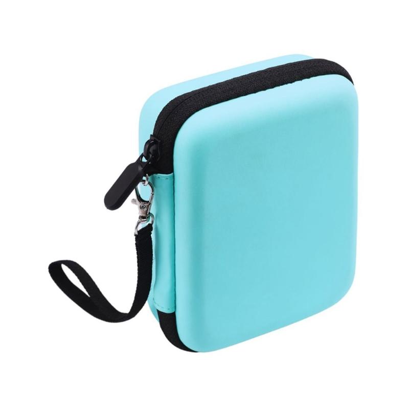 Universal Picks Pouch Storage Box Guitar Pick Holder Case Splashproof Pouch Carrying Bag with Lanyard Guitar Accessory