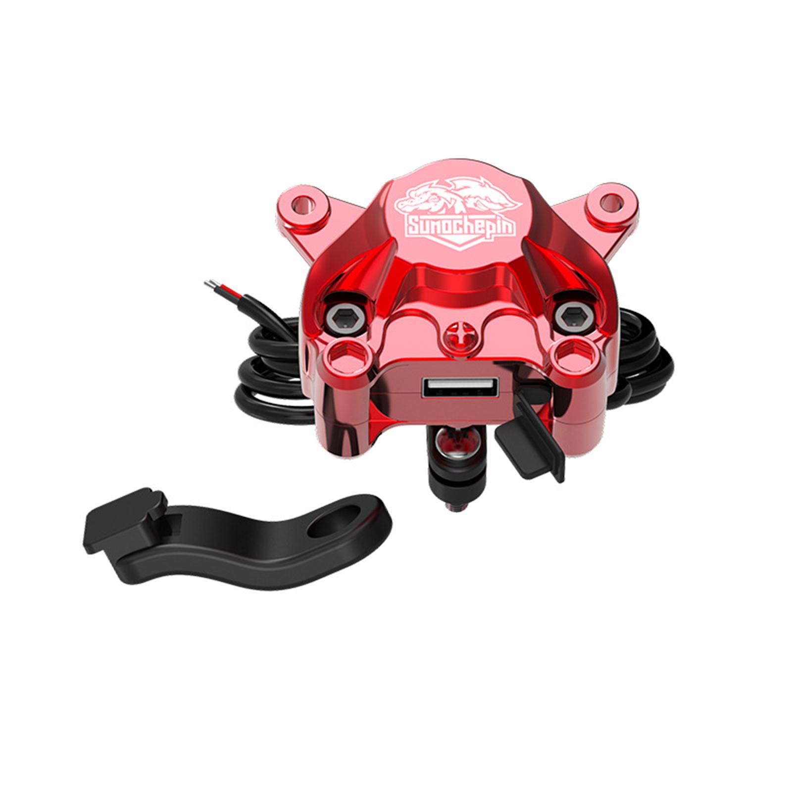 

Водонепроницаемый пылезащитный USB-адаптер для зарядки Простая установка USB-адаптер Простая установка для мотоцикла с электрическим велосипедом