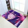 Anime O-Oshi No Ko Carpet Bathroom Anti-slip Mat Door Mat Home Decoration Mat Entrance Door Mat Scratch-resistant Door Mat