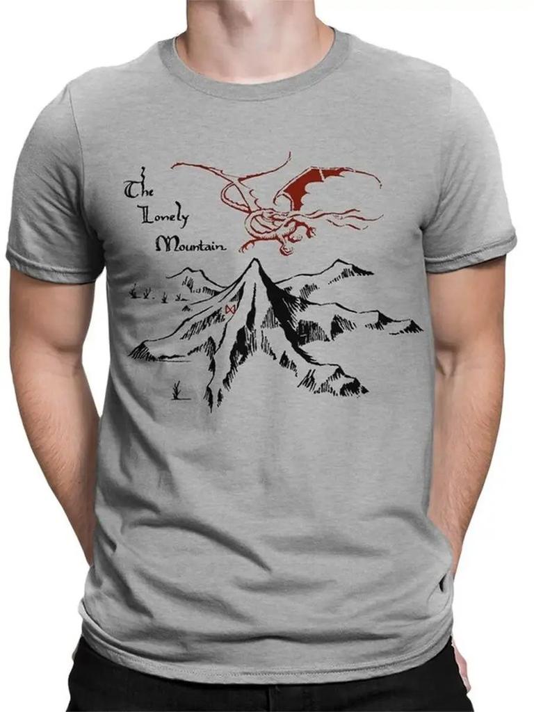 T-Shirt Graphic The Hobbit - The Lonely Mountain / Lord of the Rings