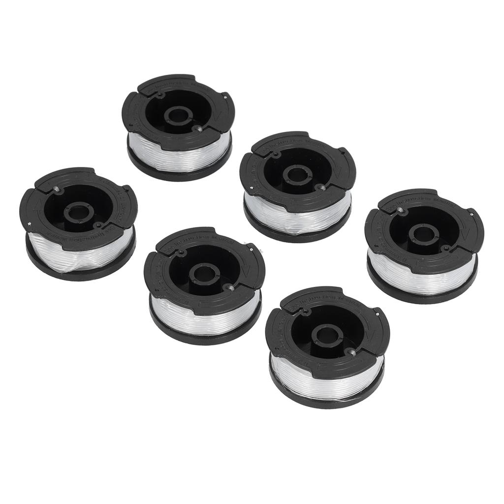 6Pcs Line Spool Replacement 30ft / 9.1m 0.65in AF?100 for BESTA510 BESTA512 BEASE620 String Trimmer