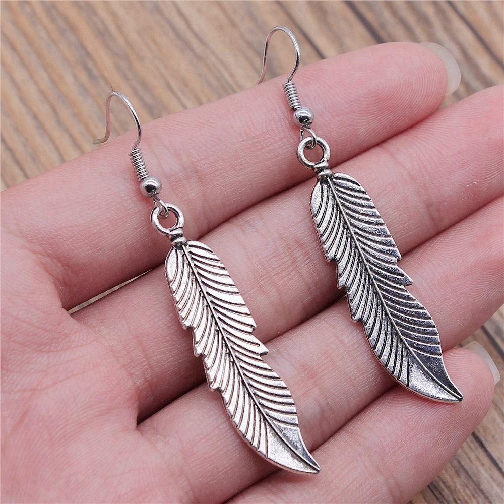 Drop & Dangle Earring Angel Wings Kids' Jewelry MaterialsEarring Size 18x19mm QE002