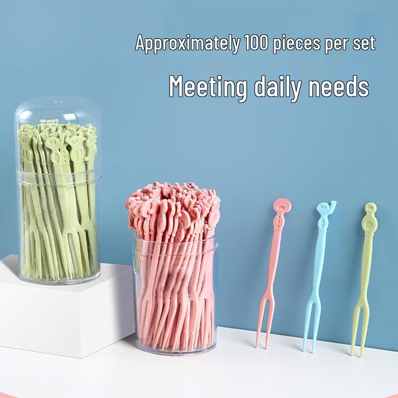 Disposable Plastic Fruit & Dessert Forks