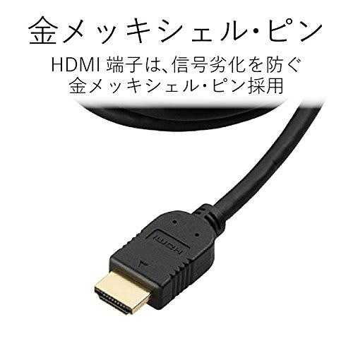 Elecom HDMI Switcher Automatic Switching Function [Confirmed To Work with PS3/PS4/Nintendo Switch] 3 Inputs 1 Output 2K (1080p) HDMI Cable Included (1