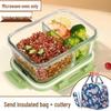 Dermas Hitzebeständige Glas-Lunchbox