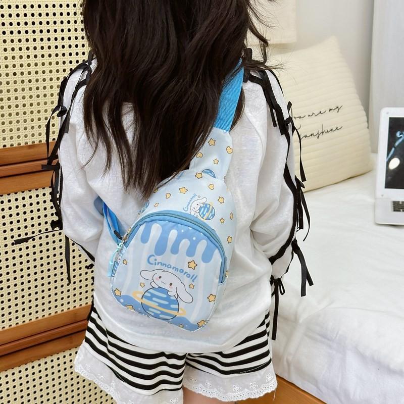 Melody Chest Pompomurin Bag Anime Cartoon Printed Childrens Shoulder Bag