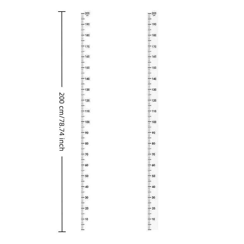 5/10Pcs Height Sticker 0-200cm Sticker, Living Room Bedroom Student Dormitory Wall Waterproof Self-adhesive Height Paper