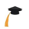 Graduation Cap Hair Claw for Women Classic Ceremony Accessory with Comfortable Grip