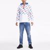 Puma AMPLIFIED Sweatshirts Men's White Hooded Moderate Regular 582795-62