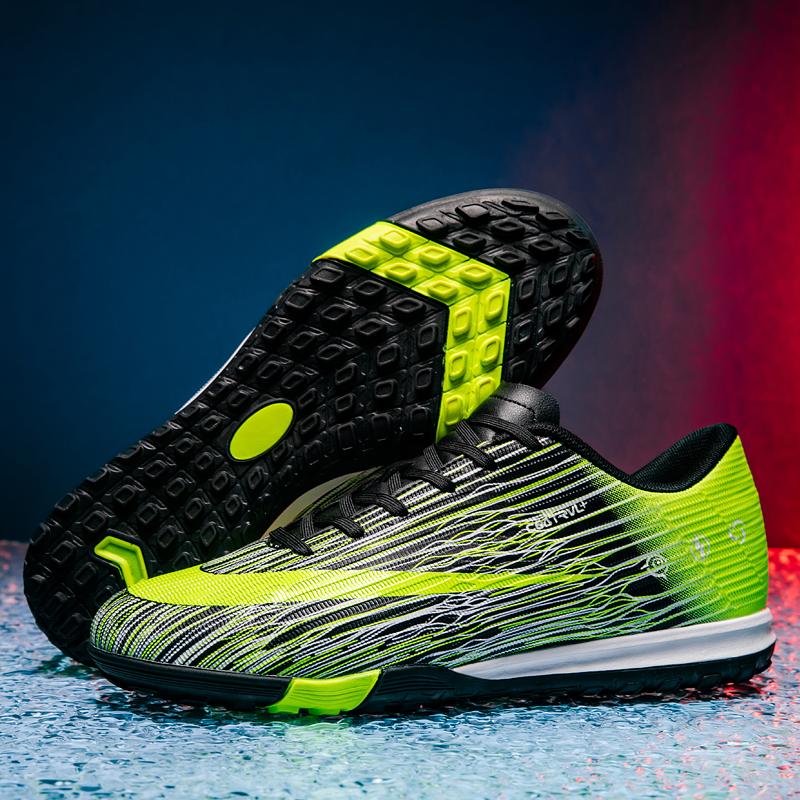Professional Soccer Shoes Unisex Superior-quality Female Lightweight Tf/Fg Sneaker Boot Futsal Cleats Latest Man Football