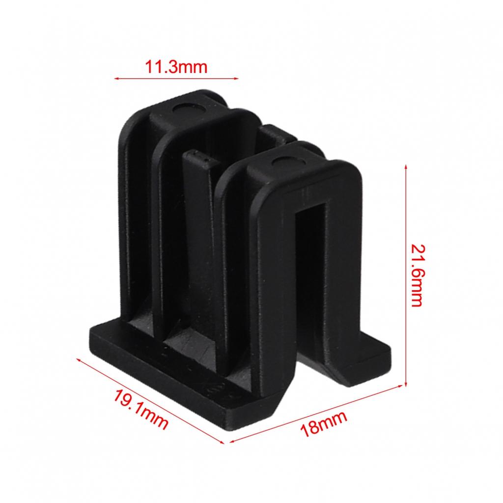 5X Klip pro deflektorové mřížky pro deflektorovou desku Nissan