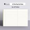 A3 Mind Map Study Notebook with Lined Pages for Students