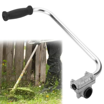 Rukojeť sekačky na trávu Ergonomická Protiskluzová Řídítka sekačky Rukojeť Nerezová ocel pro péči o trávník Úpravu krajiny Úklid dvora