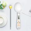 1 set 2-i-1 Multifunktionell Skedvåg LCD-display Exakt Rostfri Stålprob Mätvåg för Fasta och Flytande Ingredienser