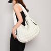 Pleated Cloud Bag 2025: Large Cotton Tote, Korean Style Crossbody & Shoulder Bag