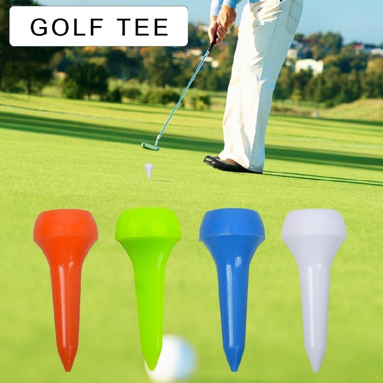 30Pcs Mushroom Head Golf Tees Training Tool White Plastic Golf Tees Mushroom Head Short Tees Golf Training Equipment