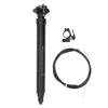 Bike Dropper Post 125mm Travel Aluminum Alloy Adjustable Height Internal Routing Dropper Seat Post with Cable for