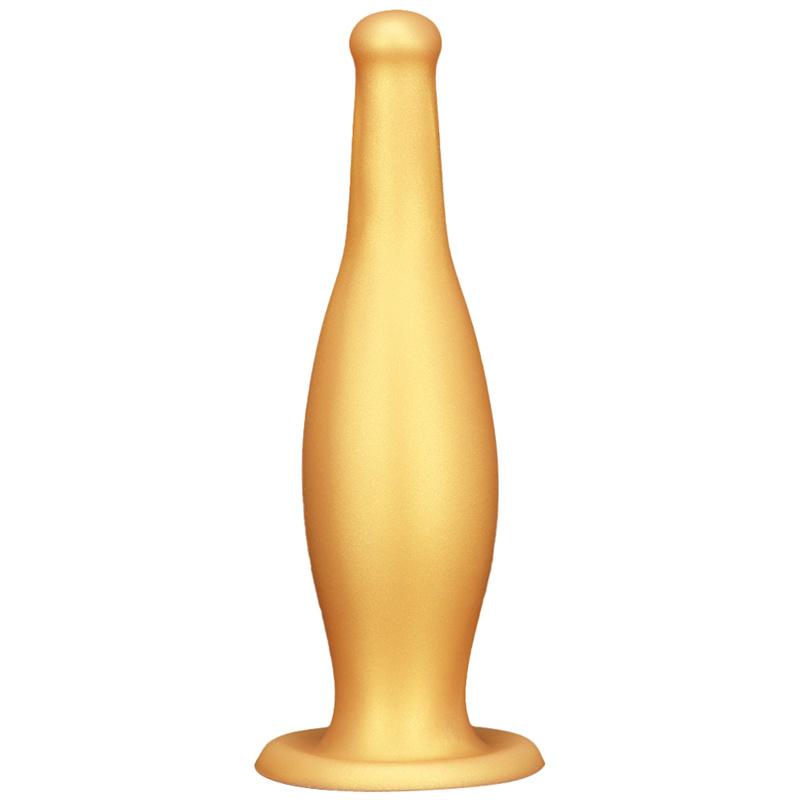 Gin Bottle Oversized Soft Posterior Anal Plugs Silicone Anal Dilator Female Toys Masturbator Anal Products