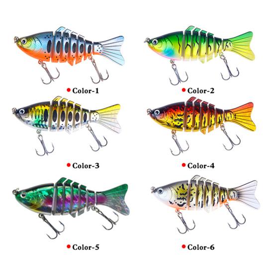 10cm 15.6g Plastic Artificial Lifelike Fish Lure Fishing Tackle Tools Accessory