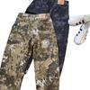 Men's Retro Snake Pattern Camo Wide-Leg Jeans - Versatile, Handsome, and Casual