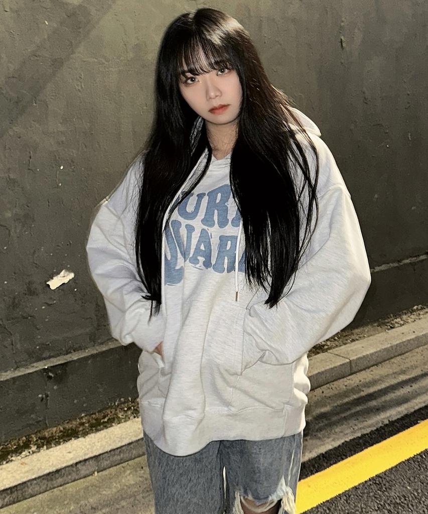 Coat Square Mind Sweat Hoodie Oatmeal