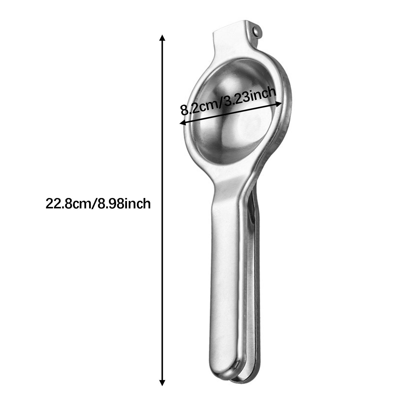 

Lemon Squeezer Stainless Steel Kitchen Gadget Citrus Juicer for Fruit Orange Metal Lemon Hand Press Lime Squeezer Bar Tool