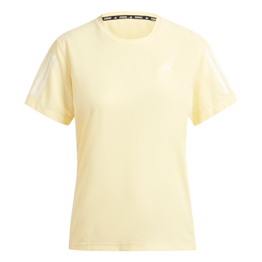 New Adidas Regular T Shirt Women's Yellow IV5489