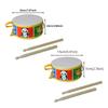 Montessori Instrument Hand Drum Toys Percussion Instrument Wood Kids Drum Toys  Children Preschool