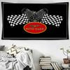 M-Moto G-Guzzi Wandteppich Kunst Druck Japanischer Wandteppich Anime Wandbehang Heimdekoration