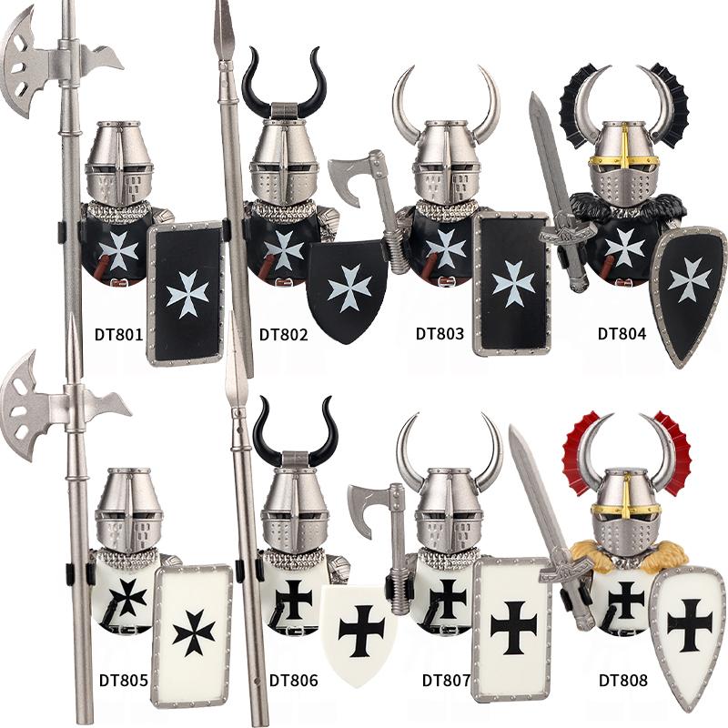 medieval Warcraft Strom Guard Featuring Arthas Accessories Scenes Building Blocks Figures Toy for Children Gifts DT8902 DT8904