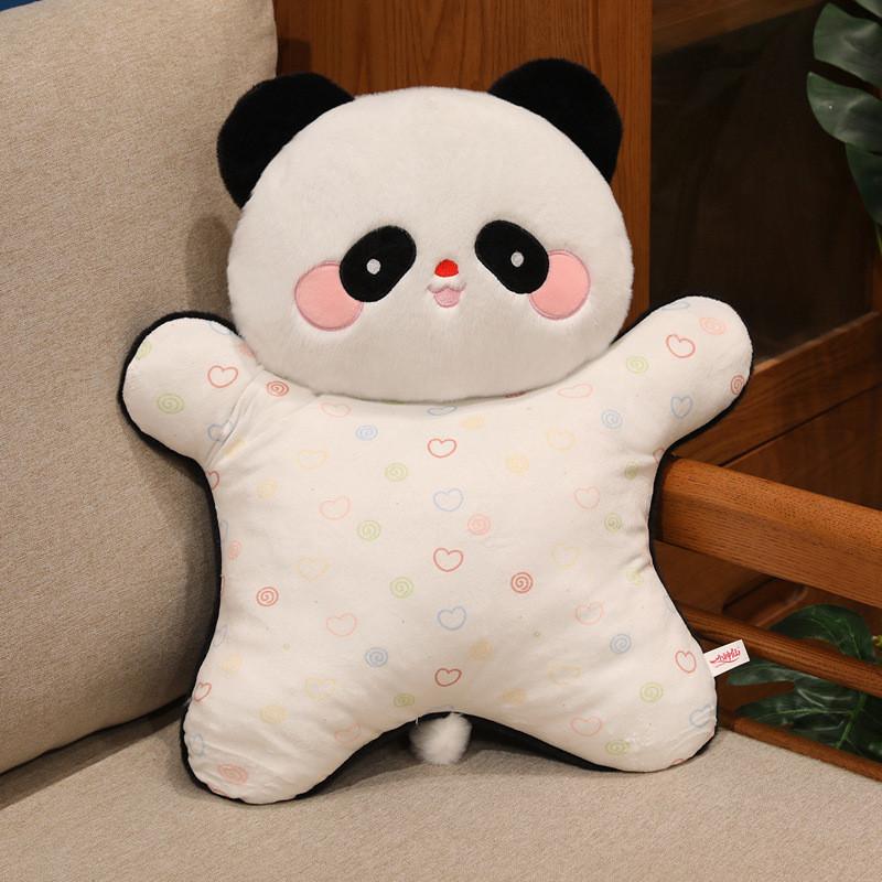Cat Rabbit Duck Fox Panda Plush Pillow With Soft Short Fur For Stress Relief And Comfort For All Ages