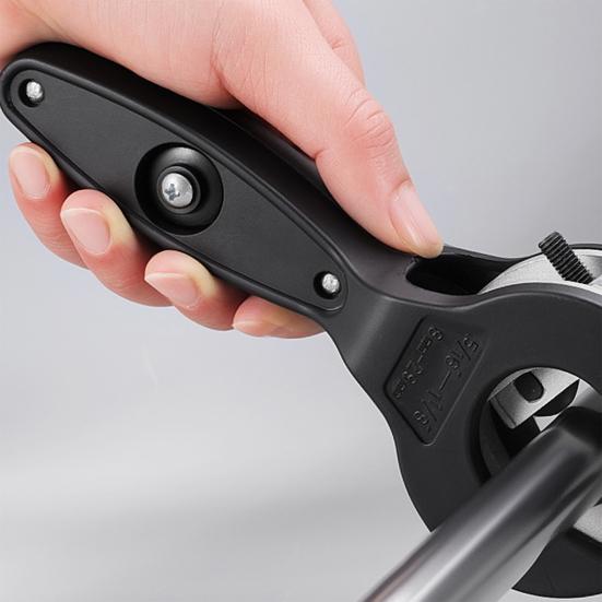 Ratschen-Rohrabschneider Rohrabschneider Einhand-Schnellrohrschneidwerkzeug Enge Platzverhältnisse Schlauchschneider für Präzises Schneiden PVC Kupfer Kunststoffrohr