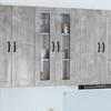 Dishwasher Front Kalmar Concrete Grey 60 x 31 x 100 cm