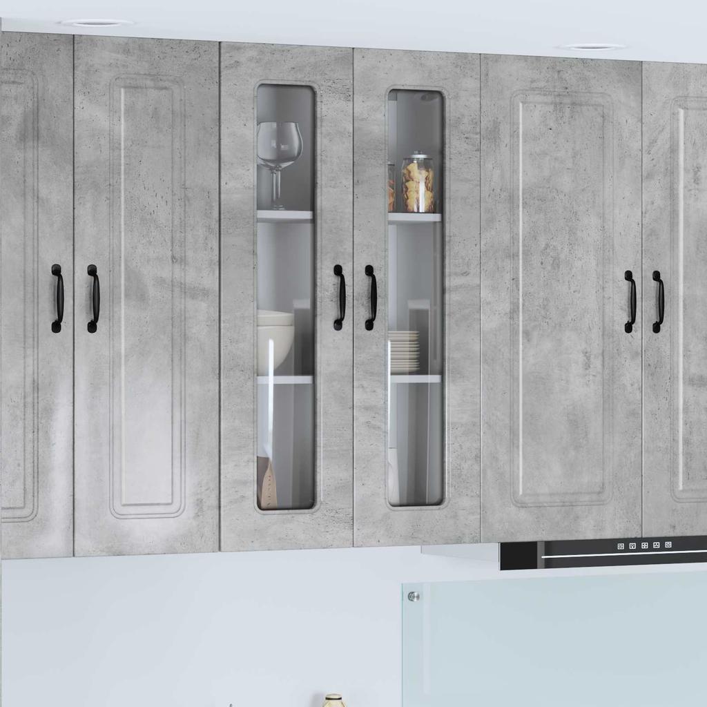 Dishwasher Front Kalmar Concrete Grey 60 x 31 x 100 cm