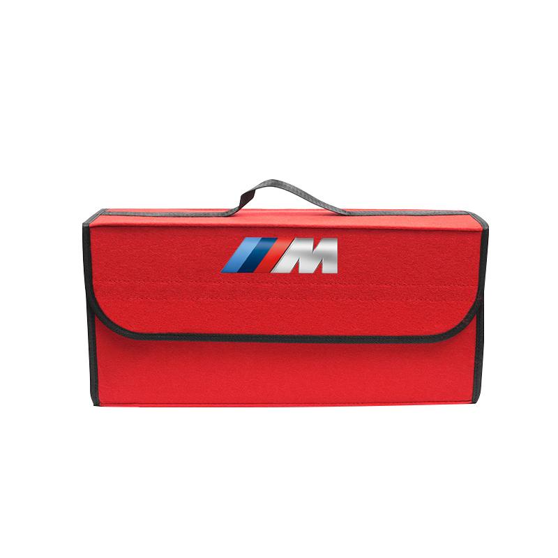 Car Storage Box Organizing Bag Trunk Tools Case Auto Keychain Accessories For BMW X1 X2 X3 X5 X4 X6 X7 iX3 F20 F10 F07 E70 E46 E FH6