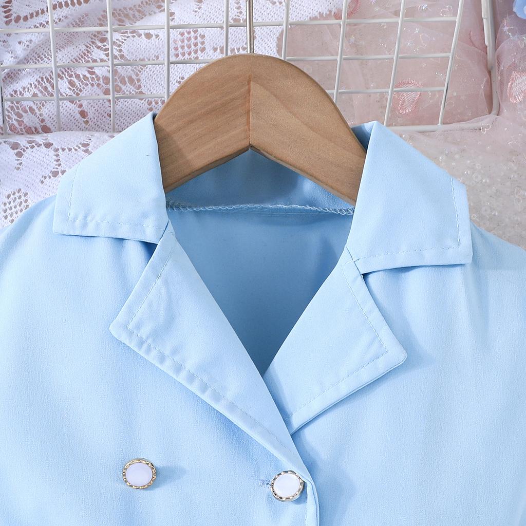 2-8Jahre Kinderbekleidung Mode Kleider Spell Chiffon Bindegürtel Anzugkleider Kinder Sommerkleid