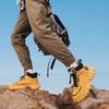 Fashion Winter Boots Trendy Men High Top Ankle Boots Luxury British Workwear Short Boots Fashion Thick Soled Warm Casual Cotton Shoes