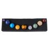 Natural Crystal 9 Planets Ball Solar Sun System Rock Quartz Stones Beads Healing Reiki Chakra Energy Sphere Galaxy Model Globe