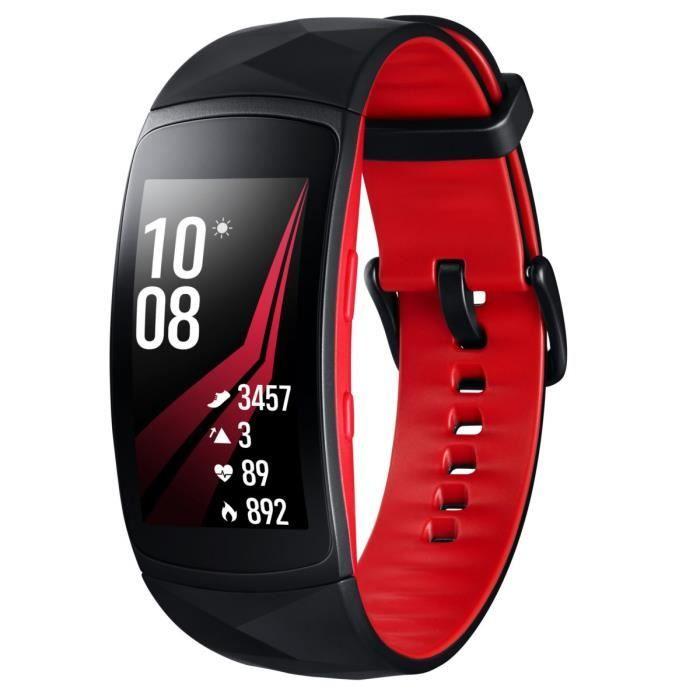 Samsung Gear Fit2 Pro smartwatch 1.5" AMOLED Red/Black