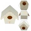 1pcs Wooden Bird House  for Nest Dox  for Nest House Bird Box Wooden Birdhouse Home Garden