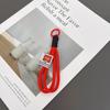 Color Block Double Rope Braided Phone & Keychain Lanyard Strap