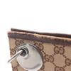 Used GUCCI GG Canvas Shoulder Bag 120841 Canvas Leather Beige Brown Used Women