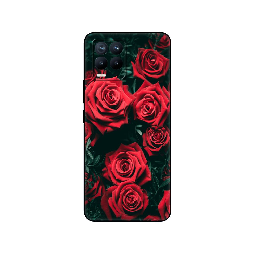 Pre puzdro Realme 8 6,4 palca Zadný kryt Pre puzdro na telefón Realme 8 Pro OPPO Realme8 4G RMX3085 Nárazník Mäkký silikónový 8pro čierne tpu puzdro