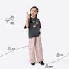 Girls' Summer Breathable Tapered Cargo Pants