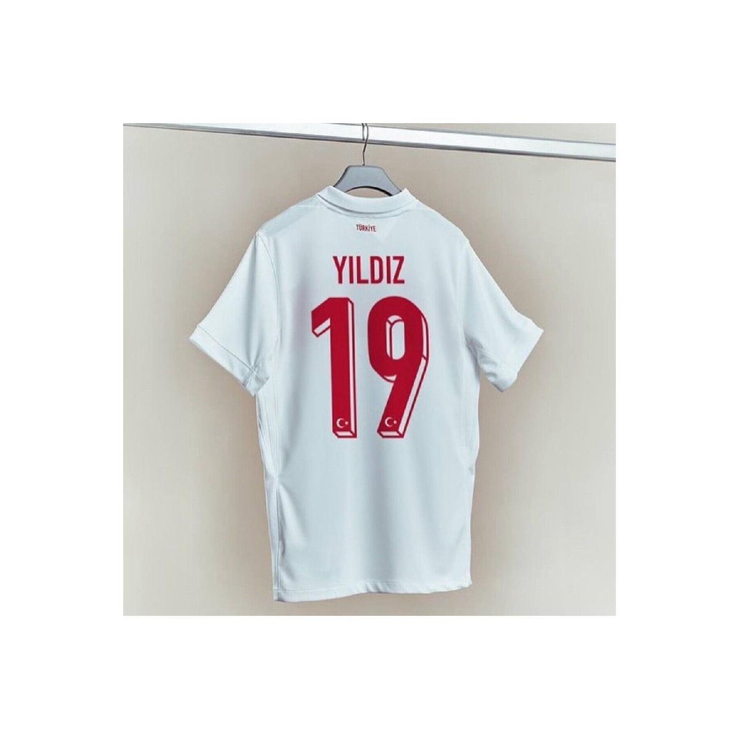 

Trkiye Евро-2024 Чемпионат Европы Kenan Yldz Джерси Белый S чистый