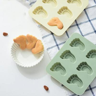 Silikónová forma na nohy Fondantová forma nástroje na zdobenie torty Čokoláda Sugar Craft Forma na tortu Forma na pečenie moldes de silicona para fondant
