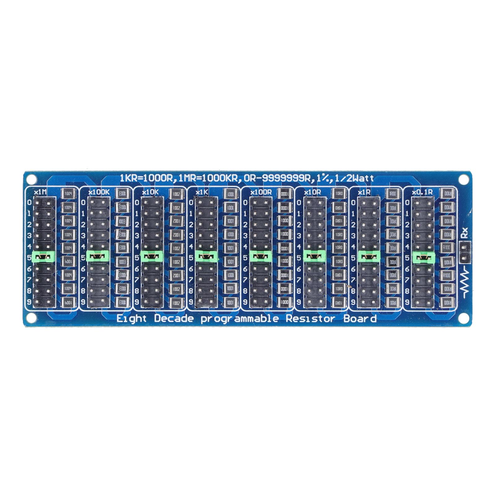 

Programmable Resistor Board Screw Terminal Block 0.1R to 9999999R 8 Section 0.1R Accuracy